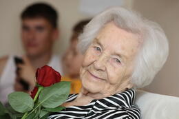  Polsko-ukraińskie, podwójne urodziny. Pani Helena skończyła 105 lat, Ivana - 20