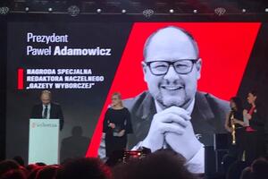  30 lat Gazety Wyborczej: specjalna nagroda dla Pawła Adamowicza “Za Gdańsk, za serce, za odwagę”