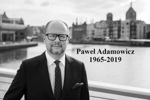  Sylwetka Pawła Adamowicza prezydenta Miasta Gdańska (1965 - 2019)