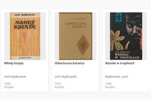 Wirtualna kolekcja dzieł pisarza i działacza społecznego Lecha Bądkowskiego została wzbogacona o jego powieści z lat 1970-1980