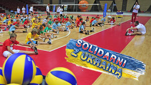  Darmowe zajęcia sportowe i atrakcje dla ukraińskich dzieci. Do pomocy włączają się Trefl i Ergo Arena 