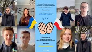  Sztama z Ukrainą - polska młodzież wspiera kolegów i koleżanki z Ukrainy. Uczniowie nakręcili FILM