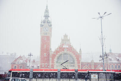  Powrót zimy do Gdańska na zdjęciach naszego fotoreportera. Zobacz galerię