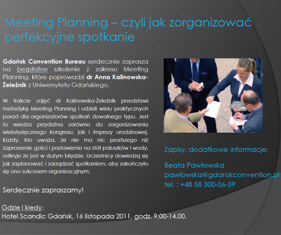 meeting planning

