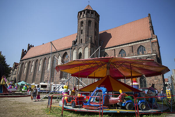 Gotycki kościół św. Mikołaja w Gdańsku - w tym miejscu dominikanie prowadzą swą posługę od XIII w.
