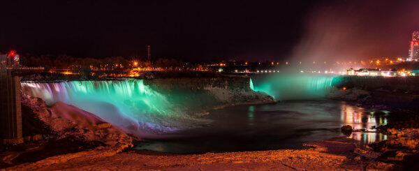 ... wodospad Niagara w USA...

