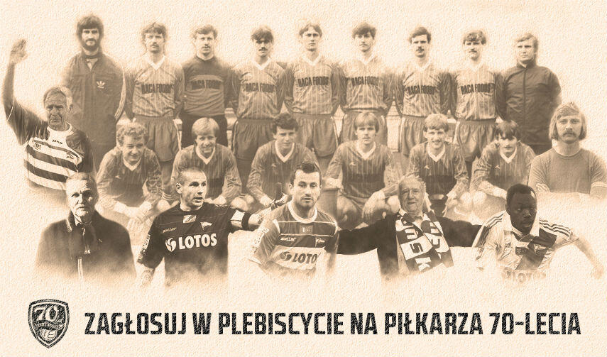 Wybór najpopularniejszych dziesięciu piłkarzy Lechii w historii należy do internautów.
