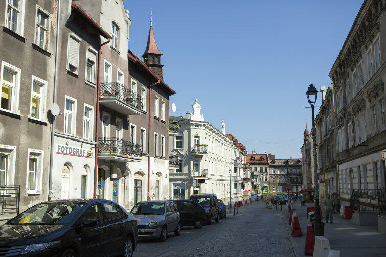 Ulica Wajdeloty we Wrzeszczu – przykład bardzo udanej rewitalizacji.
