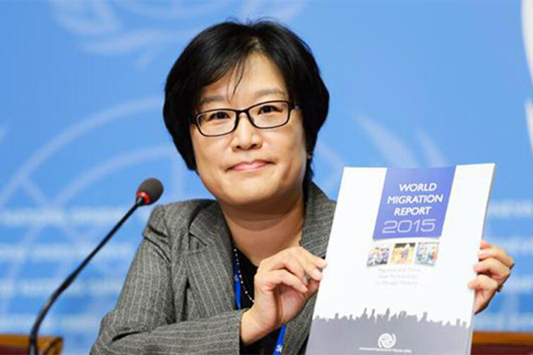 June Lee, główna redaktorka raportu Międzynarodowej Organizacji ds. Migracji wystąpi 8 marca podczas konferencji. 

