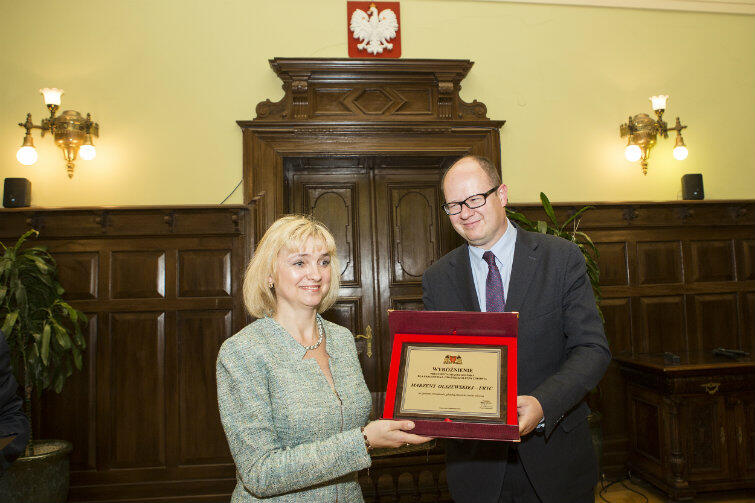 Marzena Olszewska-Fryc z Copernicusa w październiku 2014 r. otrzymała od prezydenta Gdańska Pawła Adamowicza wyróżnienie za zarządzanie placówką służby zdrowia. Teraz zachęca do wolontariatu.
