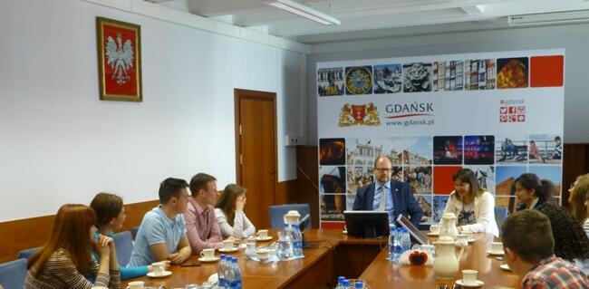 Spotkanie Prezydenta Miasta Gdańska ze studentami z Europy Wschodniej
