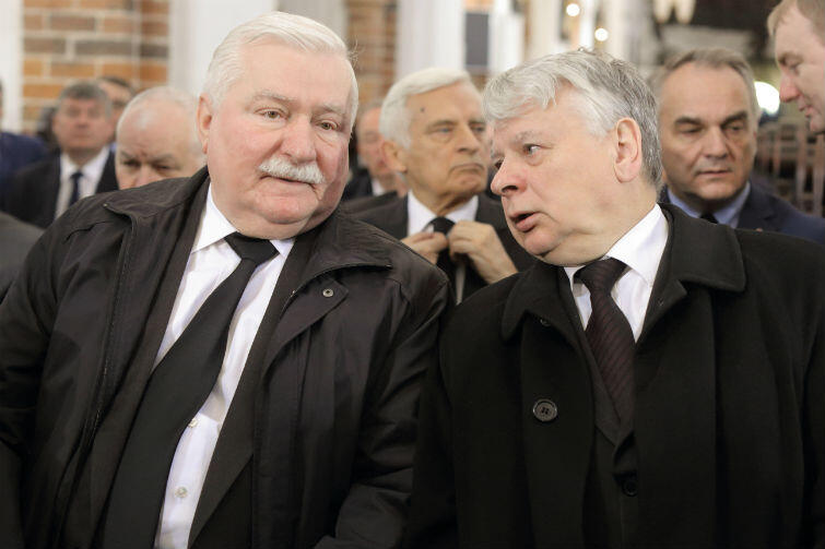 Lech Wałęsa i Bogdan Borusewicz
