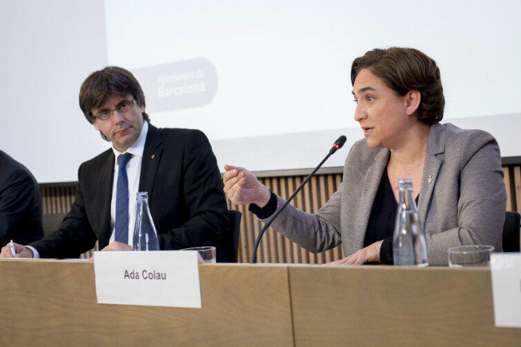 Ada Colau, prezydent Barcelony, pytała co się stało z naszymi europejskimi ideałami i moralnością?