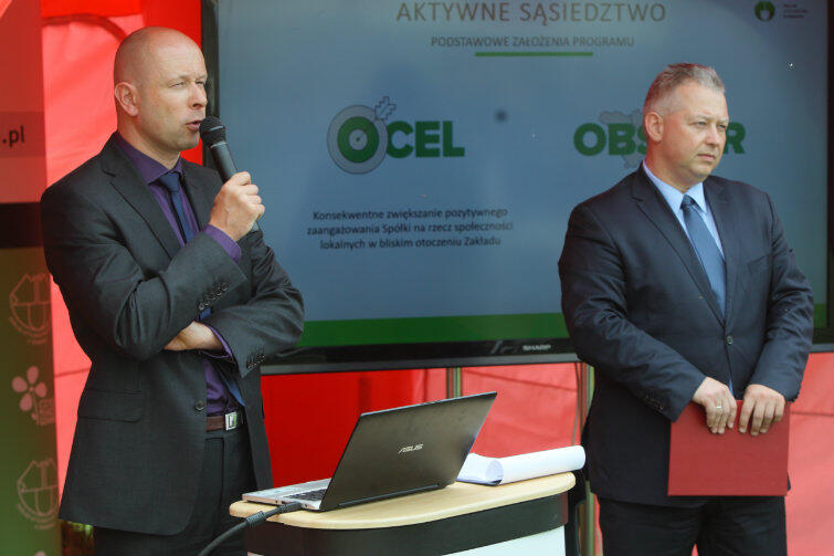 Od lewej: Wojciech Głuszczak, prezes Zakładu Utylizacyjnego w Szadółkach i wiceprezydent Gdańska Andrzej Bojanowski, mieszkaniec Jasienia, który też zna dobrze zapachy z wysypiska.
