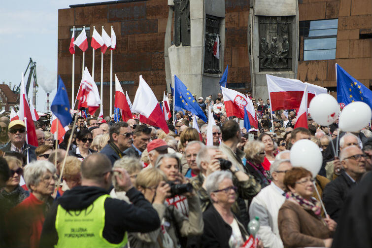 W dniu 3 maja odbyła się w Gdańsku manifestacja KOD
