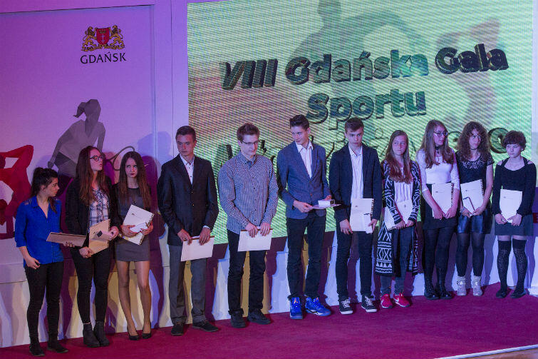 Uhonorowano młodych sportowców z 36 gdańskich klubów...