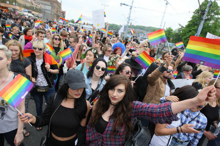 W Marszu Równości wzięło udział około 800 osób 
