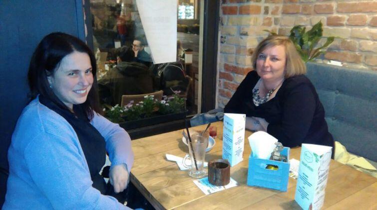 Magdalena Gliniecka (z prawej) i Alicja Kocińska lubią testować nowe restauracje. Piątkowe wydarzenie było dla nich taką okazją
