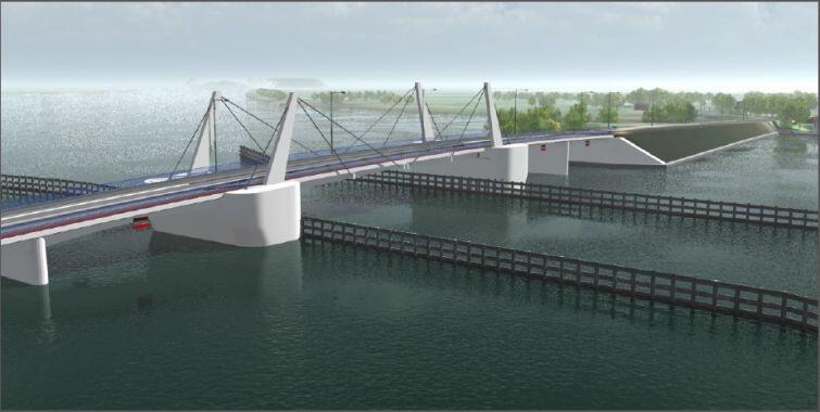 Most zwodzony do Sobieszewa coraz bliżej
