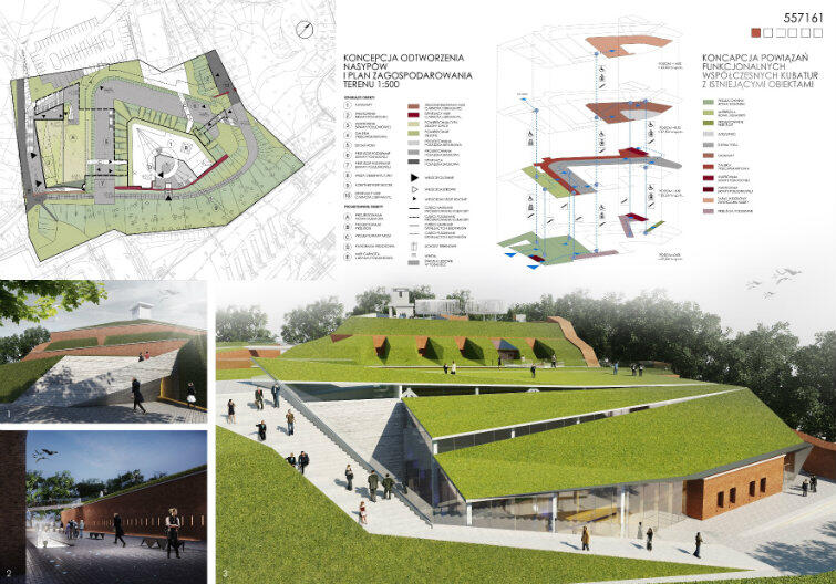 Koncepcja architektoniczna pracowni ArC2 Fabryka Projektowa z Wrocławia najlepiej spełniła oczekiwania jury.
