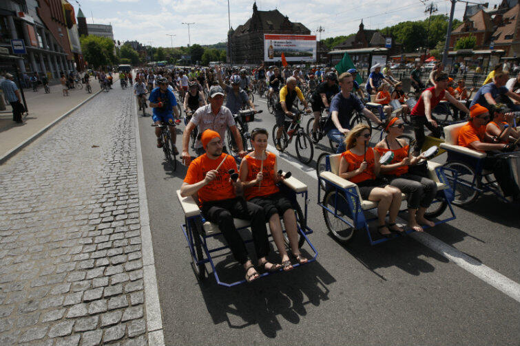 Wielki Przejazd Rowerowy - tego dnia ulice należą do cyklistów.