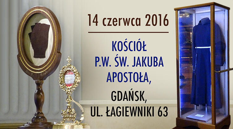 Tak wyglądają relikwie o. Pio, które we wtorek będą w Gdańsku.
