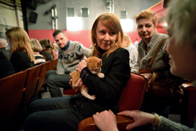 Społecznych Opiekunów Kotów w Gdańsku nie trzeba przekonywać, że kot to wspaniałe zwierzę. Zdjęcie ze spotkania społeczności z prezydentem Pawłem Adamowiczem w 2013 r.