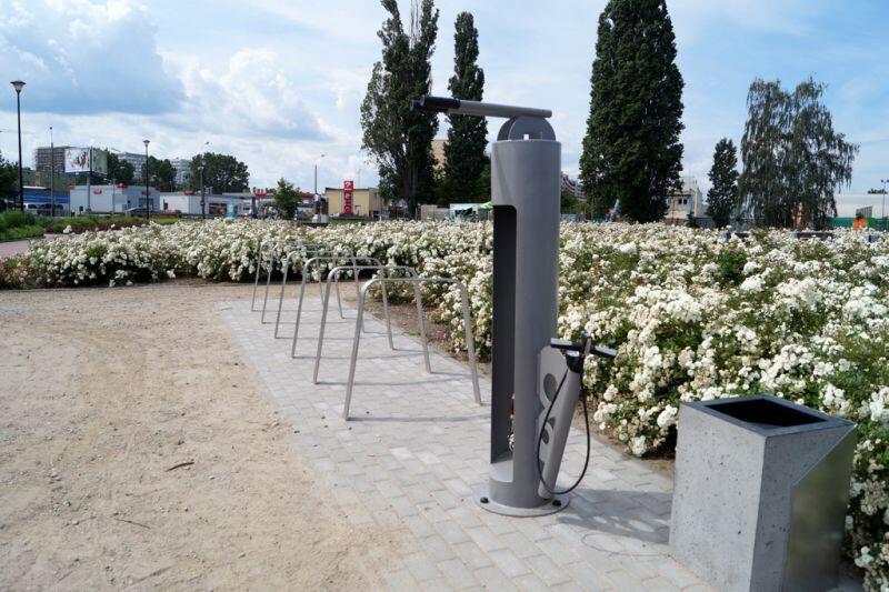 Na Przymorzu Wielkim pojawiły się pierwsze w Gdańsku publiczne stacje naprawcze dla rowerów.
