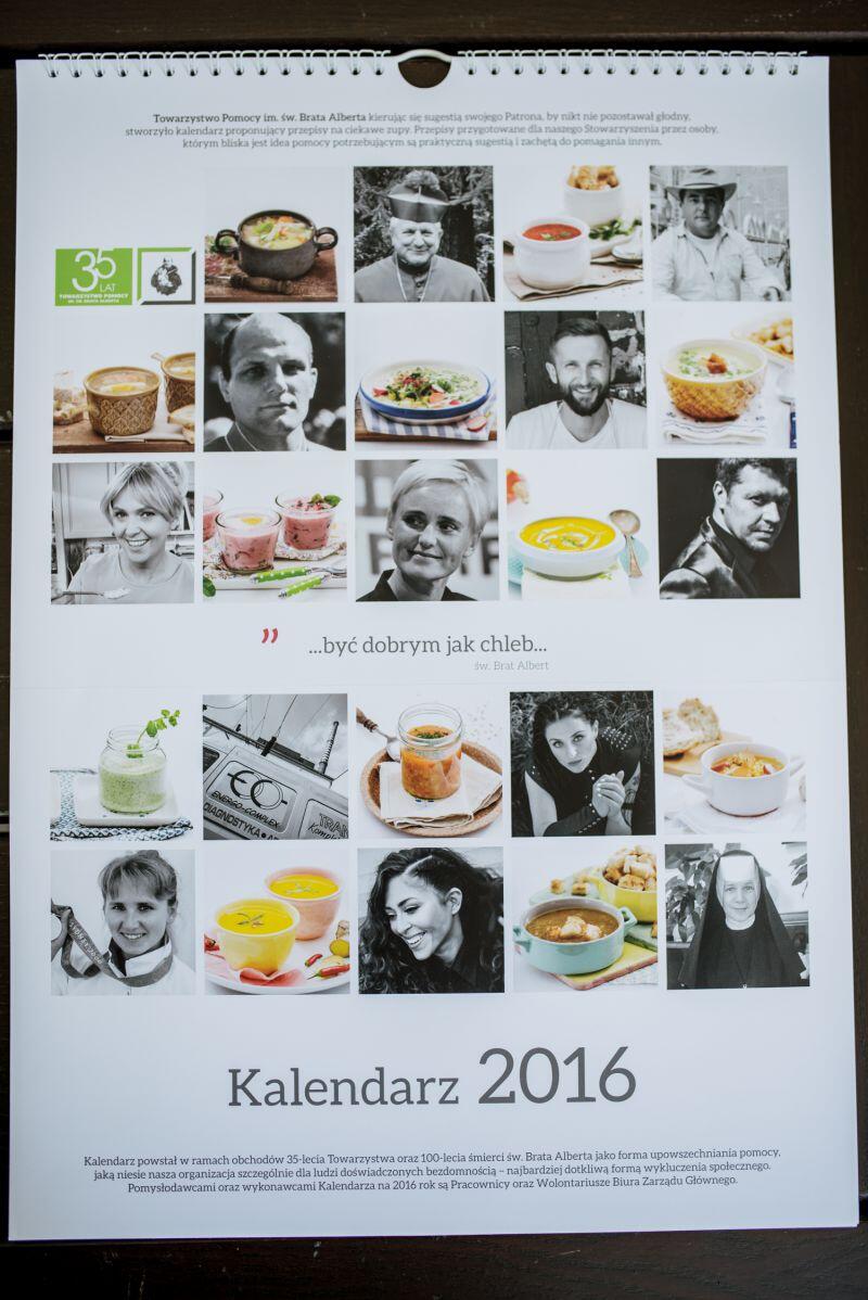 W ramach urodzinowej kampanii społecznej powstał oryginalny kalendarz na 2016 rok z przepisami polskich Gwiazd.