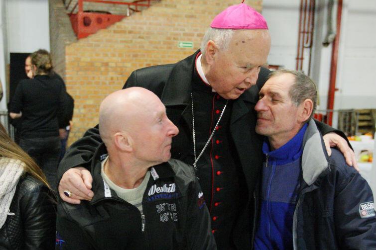 24 grudnia 2015 roku, arcybiskup podczas spotkania opłatkowego w Centrum Stocznia Gdańska