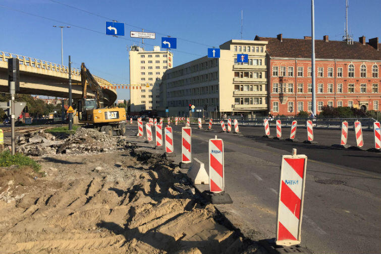 Fragment wielkiej przebudowy wokół budowy Forum Gdańsk