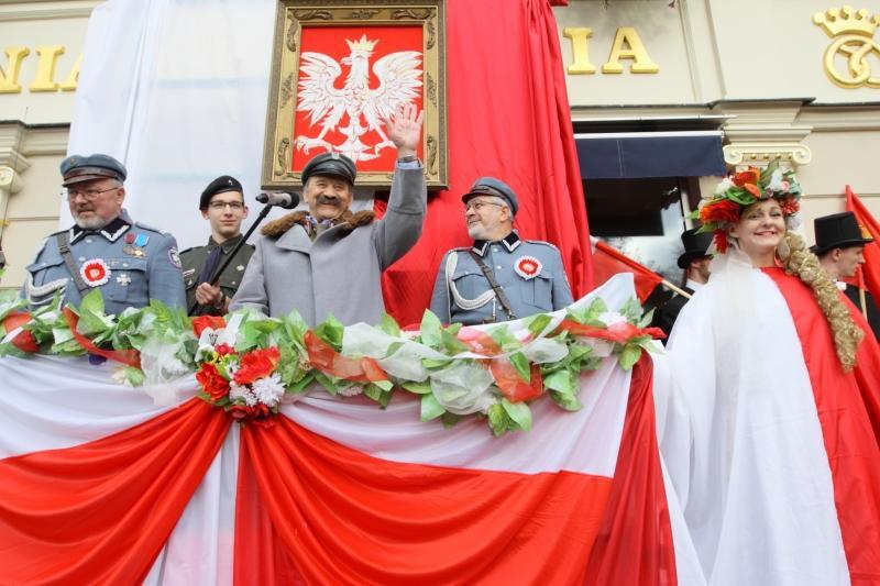 Parada Niepodległości 2015. Nie mogło zabraknąć Marszałka Józefa Piłsudskiego...