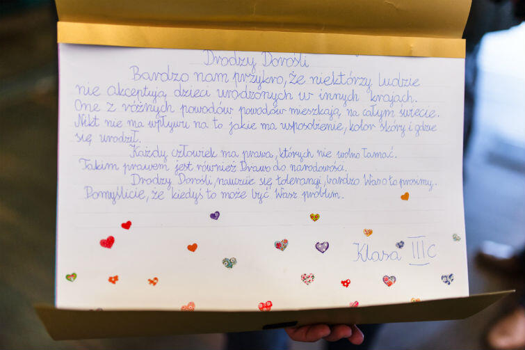 Marek Michalak otrzymał album pełen dziecięcych listów napisanych do świata dorosłych