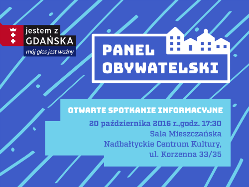 Panel obywatelski w Gdańsku