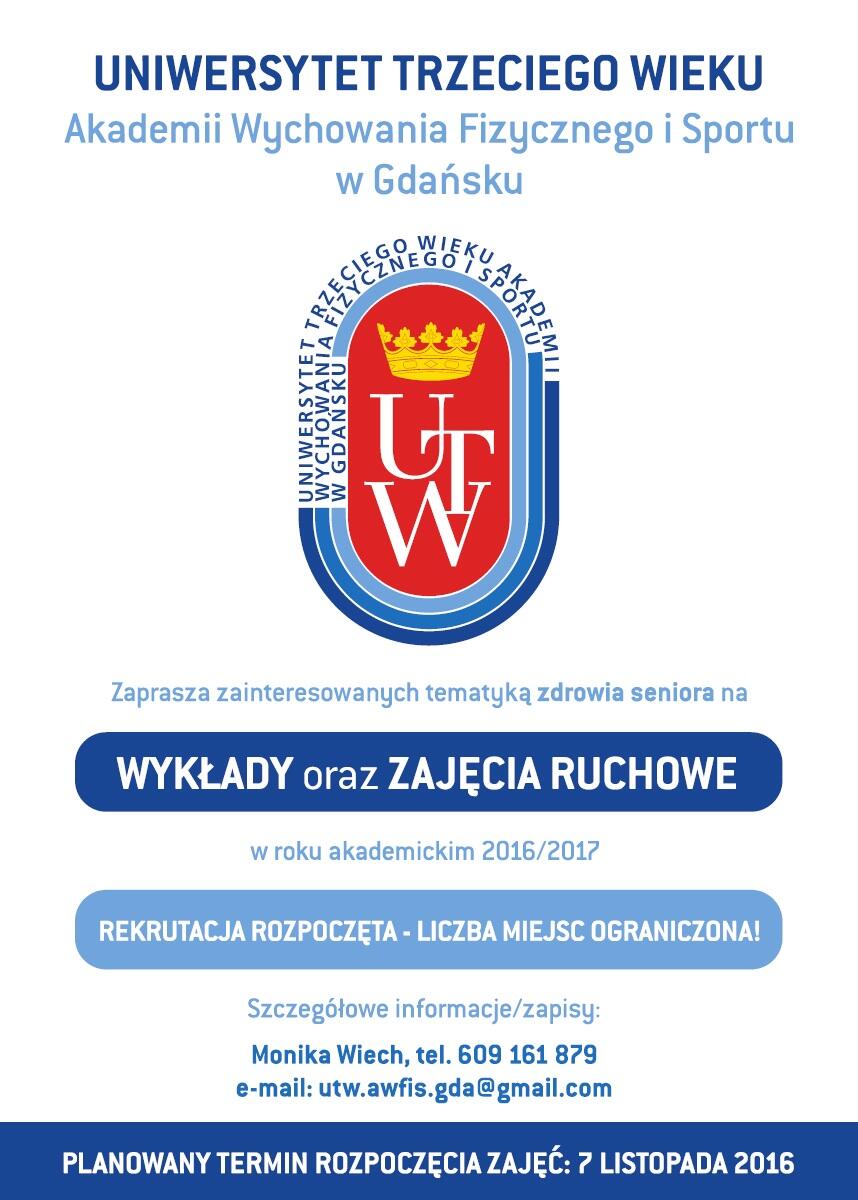 Uniwersytet Trzeciego Wieku Akademii Wychowania Fizycznego i Sportu w Gdańsku