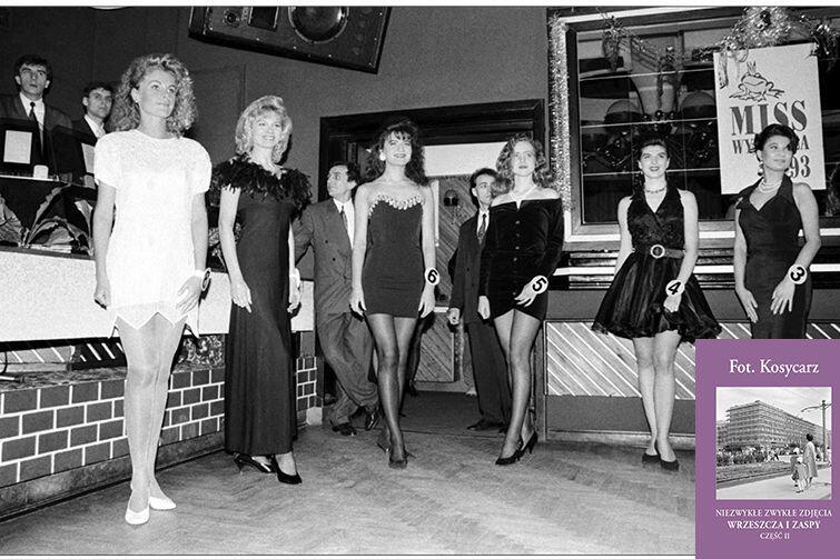 Wybory Miss Wybrzeża w klubie Romantica, w lutym 1993 roku