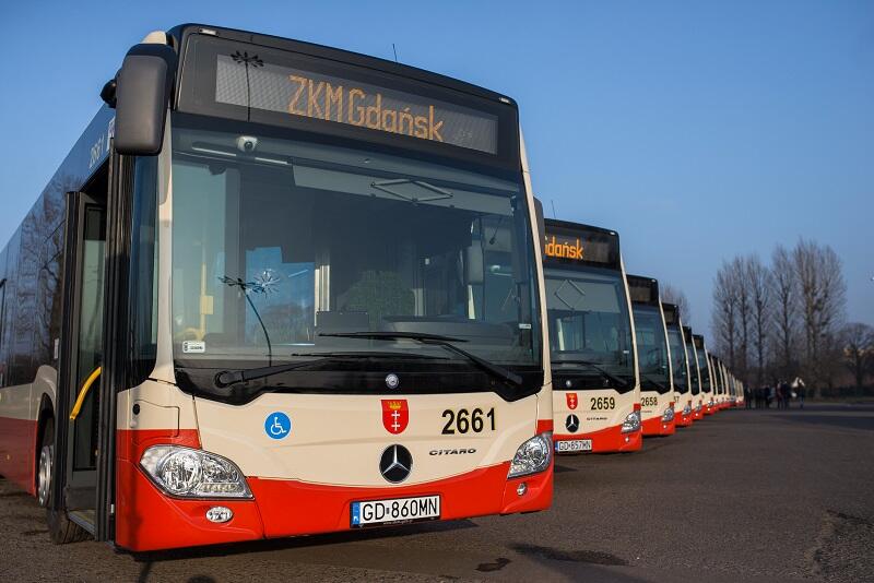 21 nowych autobusów wyjechało dziś na ulice Gdańska