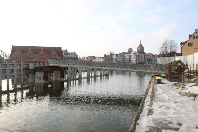W lutym dotrą do Gdańska elementy zwodzonej części mostu