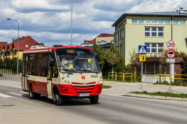 Taki minibus będzie jeździł w dzielnicy Kokoszki