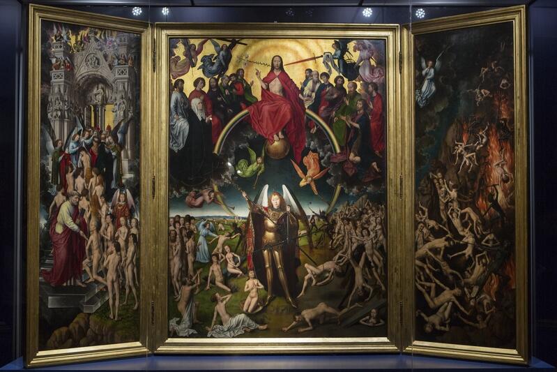 Sąd Ostateczny Hansa Memlinga, arcydzieło z Muzeum Narodowego - o tym, czy potrafi zainspirować wielbicieli slamu dowiemy się w sobotę