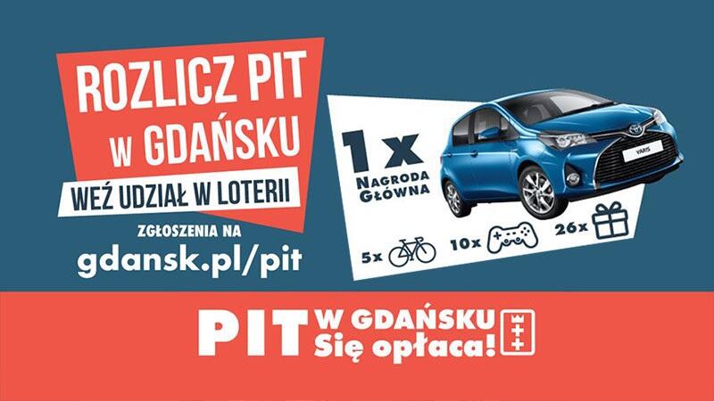 Złóż PIT w Gdańsku - masz szansę na samochód