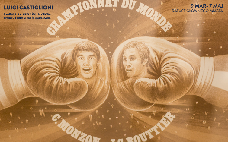 Praca z okazji walki bokserskiej między Monzonem a Bouttierem (czerwiec 1972 r.) zapoczątkowała nowy, rewolucyjny styl komunikacji plakatowej. Była pierwszym plakatem sportowym Castiglioniego