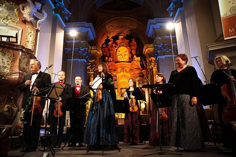 Muzycy Cappelli Gedanensis podczas festiwalu Musica Sacromontana w Gostyniu