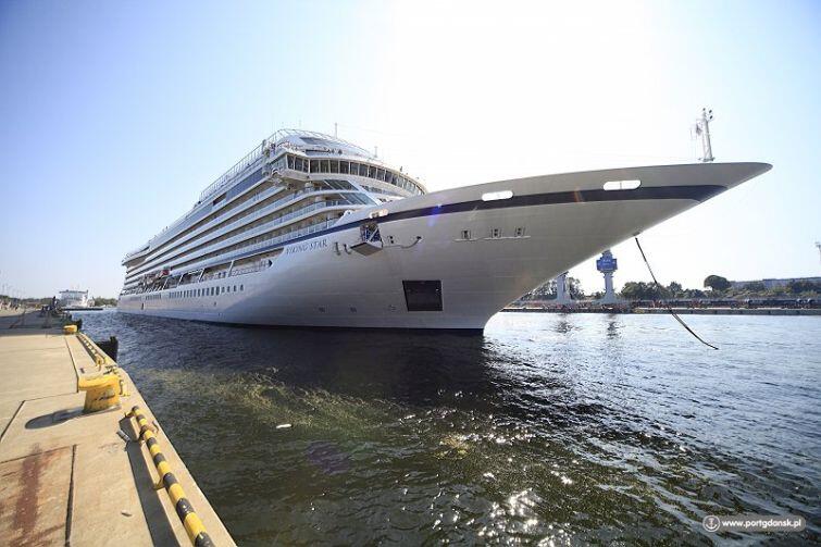 Statki armatora Viking Cruises będą największymi jakie wpłyną do Portu Gdańsk