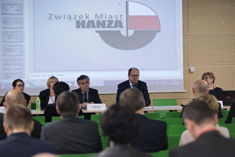 Spotkanie polskich miast hanzeatyckich w Gdańsku w Amber Expo 1 kwienia 2017 roku