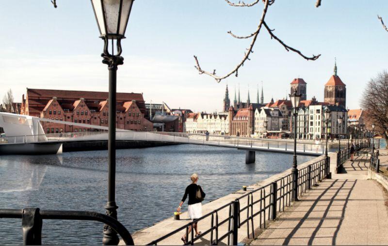 Tak będzie wyglądać nowy zwodzony most w Gdańsku