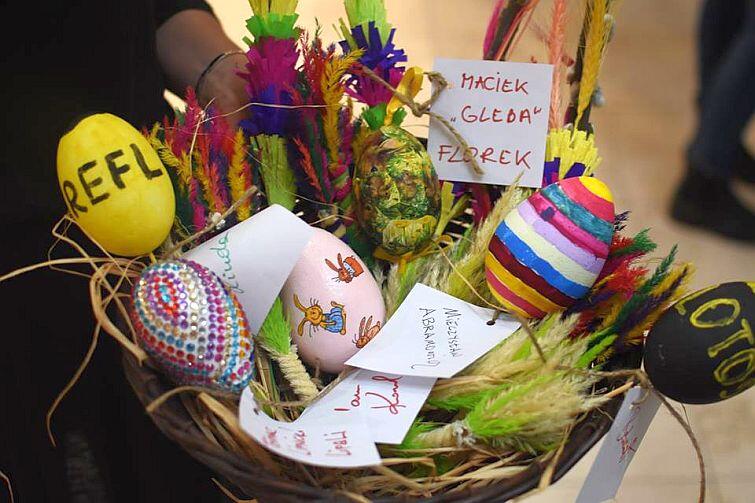 Wielkanocne Jaja malowane podczas warsztatów