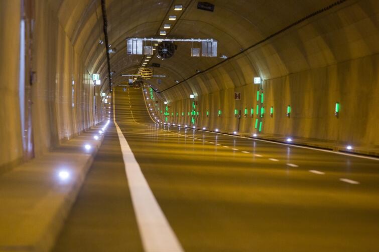 Tunel pod Martwą Wisłą w dniu otwarcia - 24 kwietnia 2016 r.