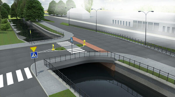 Tak będzie wyglądał nowy most w ciągu ul. Starogardzkiej
