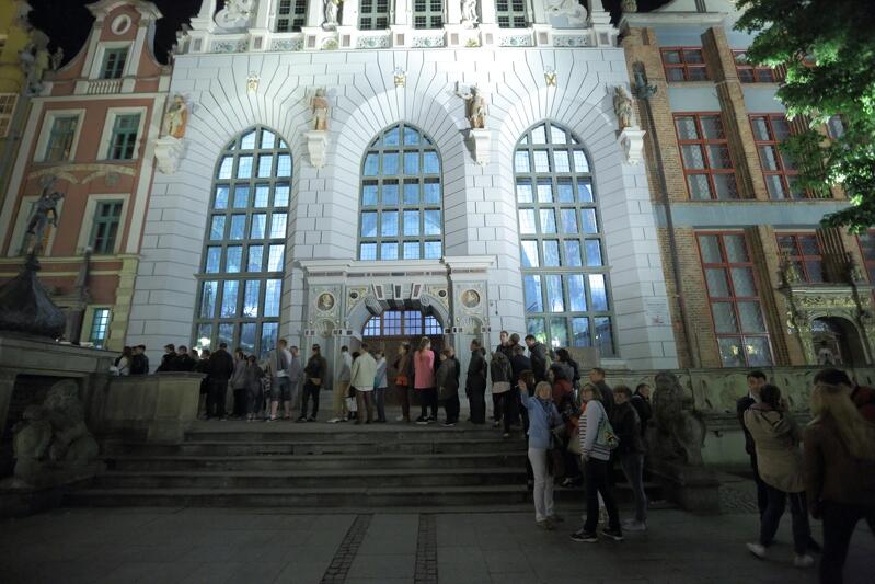 Noce Muzeów cieszą się w  Gdańsku dużym zainteresowaniem